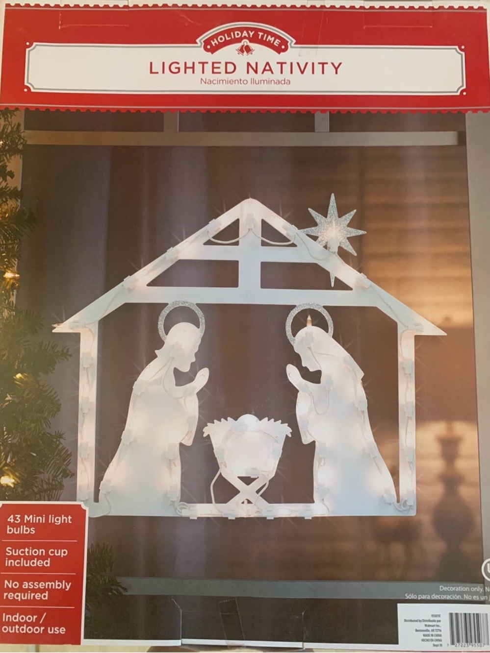 Lighted Nativity